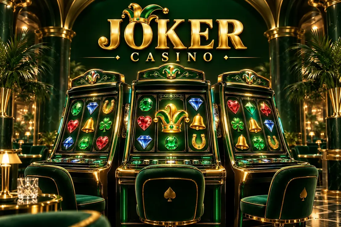 Ilustración: tragamonedas en Joker Casino