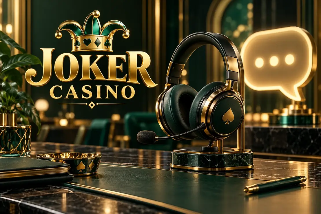 Ilustración: soporte de Joker Casino
